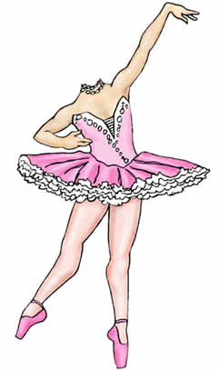 Dance studio marketing ideas - Life size ballerina cutout