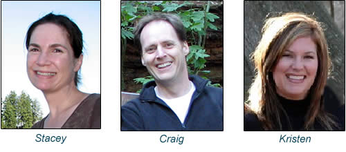 Studio of Dance.com team - Stacey, Craig & Kristen