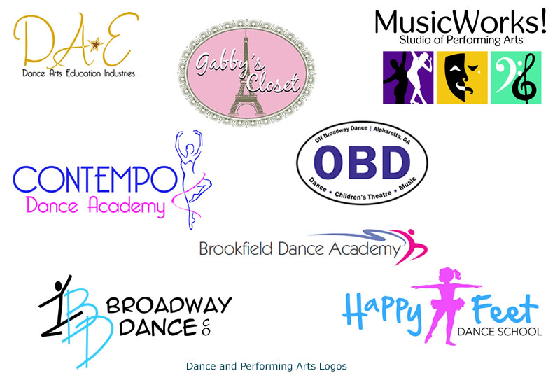 Dance & Performing Arts Logos