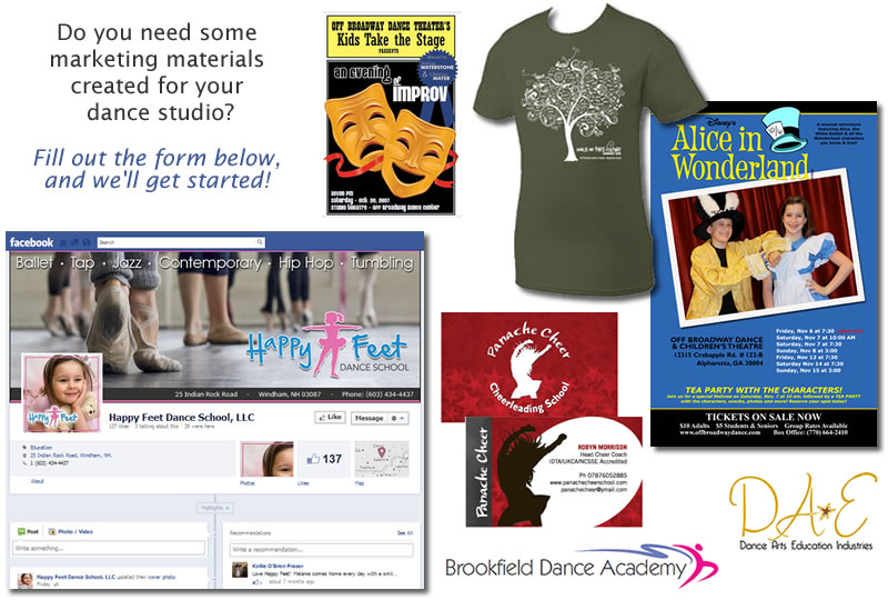 Need marketing materials for your dance studio?